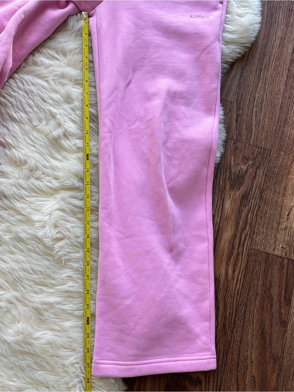 Aritzia Cozy Sweatfleece Boyfriend Set Sweatshirt Sweatpants Pink XS - Picture 12 of 16
